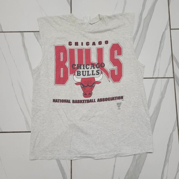 Vintage Chicago Bulls Tank Made in USA - Picture 1 of 6